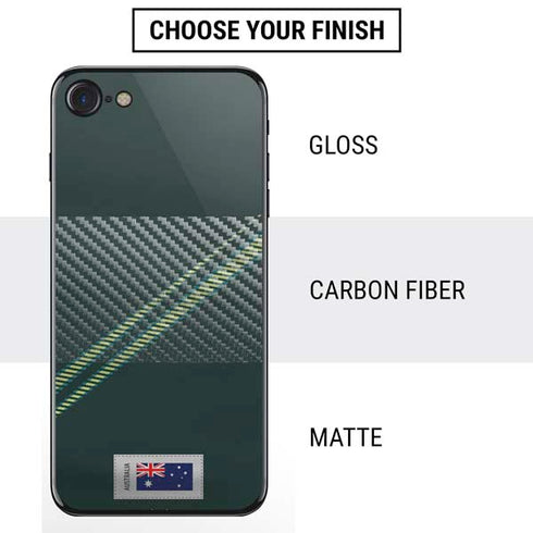 Australia Soccer Flag iPhone SE (2nd & 3rd Gen) Skin
